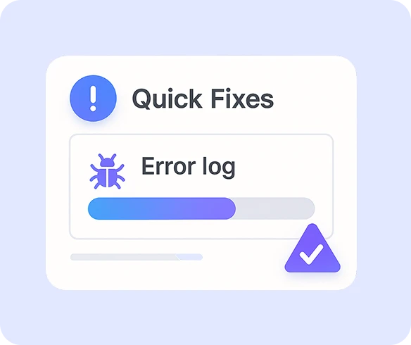 Simplified Error Resolution