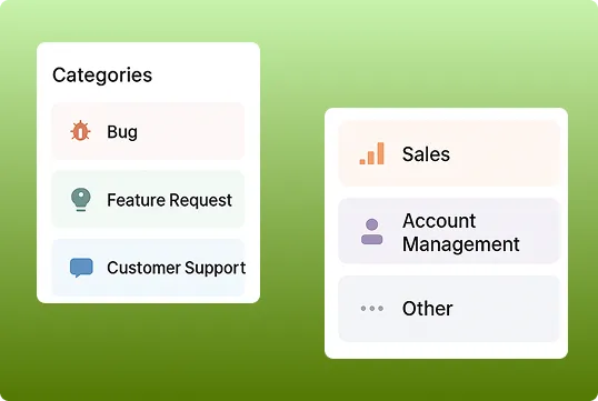Prioritize and Categorize